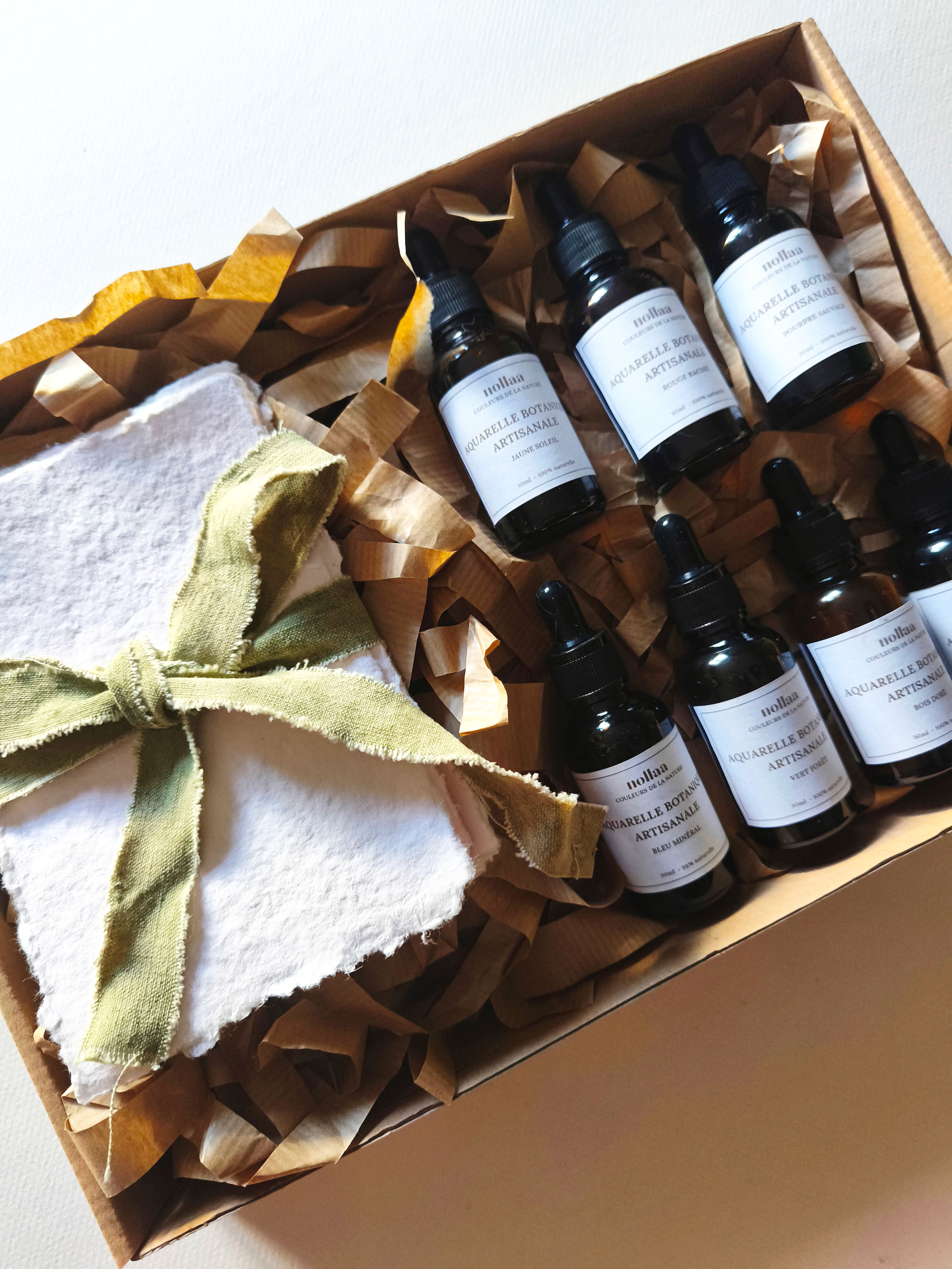 COFFRET D'AQUARELLES BOTANIQUES