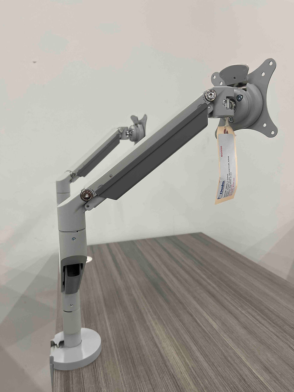Thumbnail: NEW HON DUEL MONITOR ARM