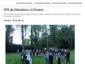 Création d'une ATE à l'école Ste Marie d'Ornans