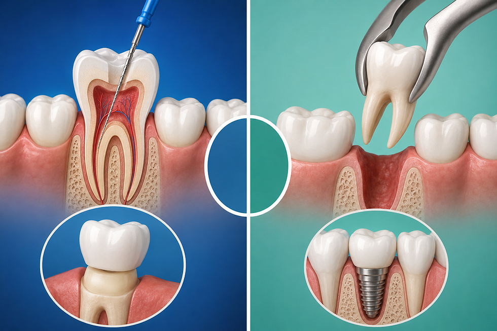 Tooth Extraction vs Root Canal: Which Treatment Is Right for You?