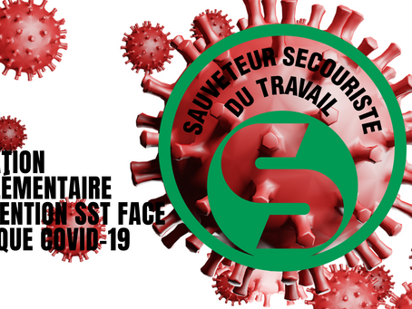 Formation Complémentaire Intervention SST face au risque COVID-19