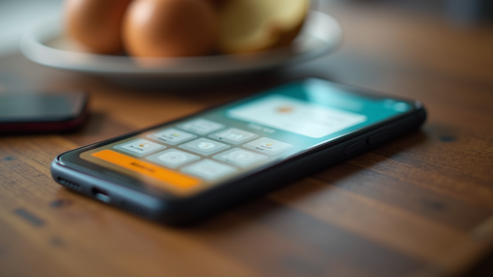 Close-up view of a smartphone displaying a digital loyalty rewards app