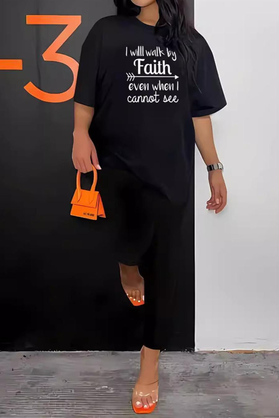 Thumbnail: "Walk by Faith" Casual Pants Set