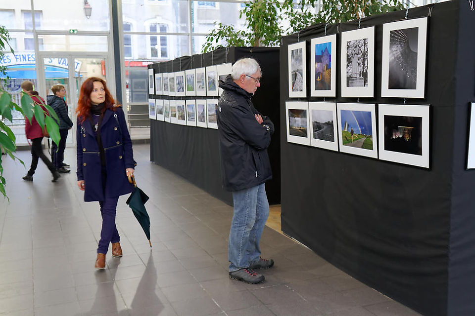 Préparation de l'exposition