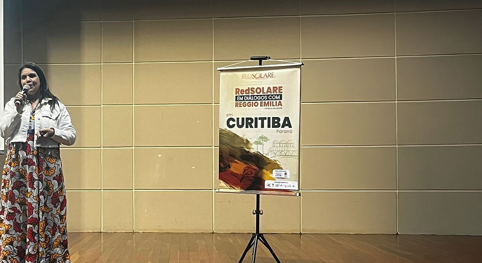Parlenda leva experiências pedagógicas ao RedSOLARE em Diálogos com Reggio Emilia