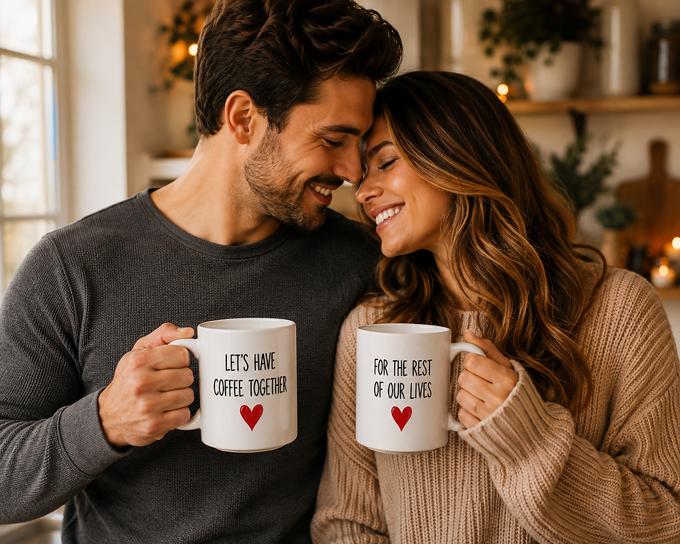 Thumbnail: Let’s Have Coffee Together for the Rest of Our Lives | 15-Oz Couples Mug Set