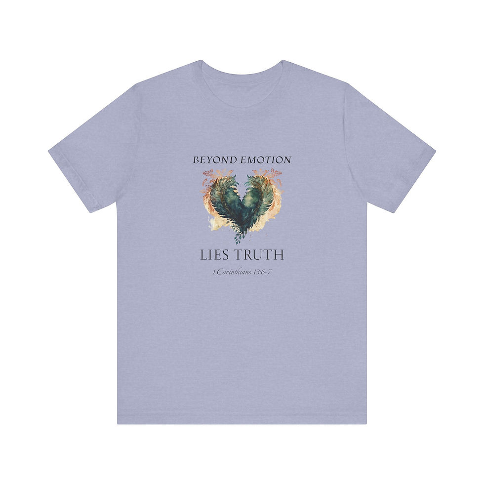 Thumbnail: Beyond Emotion Lies Truth - Unisex Graphic Tee
