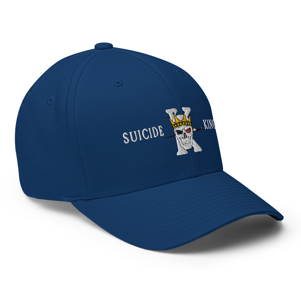 Thumbnail: SK White K Skull, Flex Fit Cap