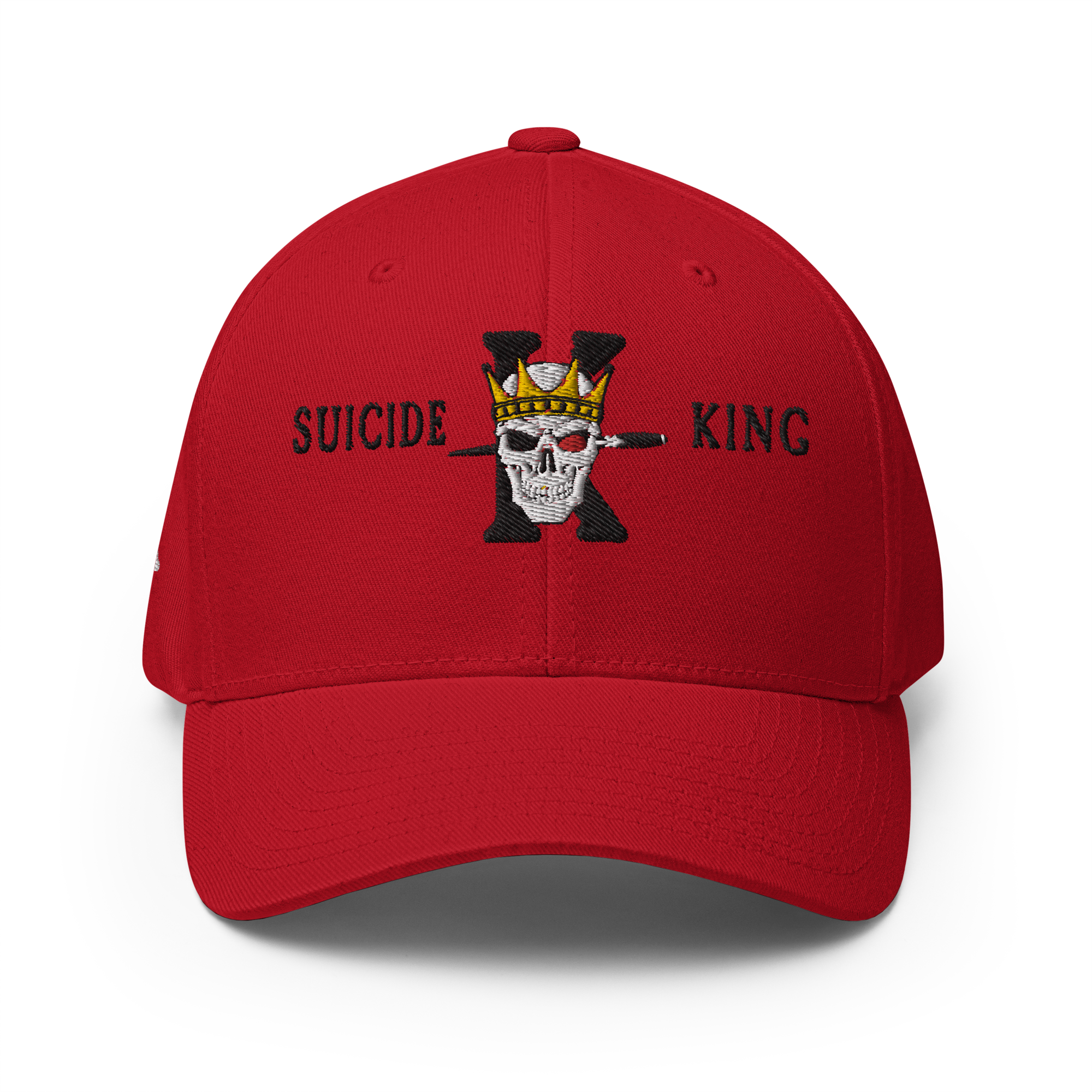 SK Black K Skull, Flex Fit Cap