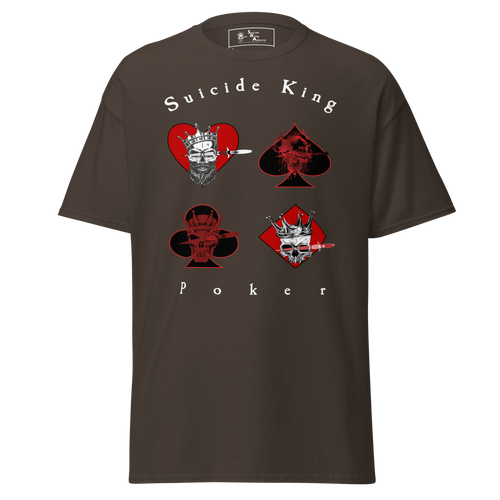 SK Poker, Dark Classic Tee | Suicide King Apparel SK Poker, Dark Classic Tee | Suicide King Apparel