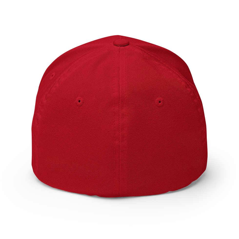 Thumbnail: SK Red K Skull, Flex Fit Cap