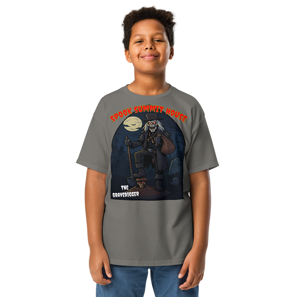 Thumbnail: The Gravedigger Youth Dark Tee