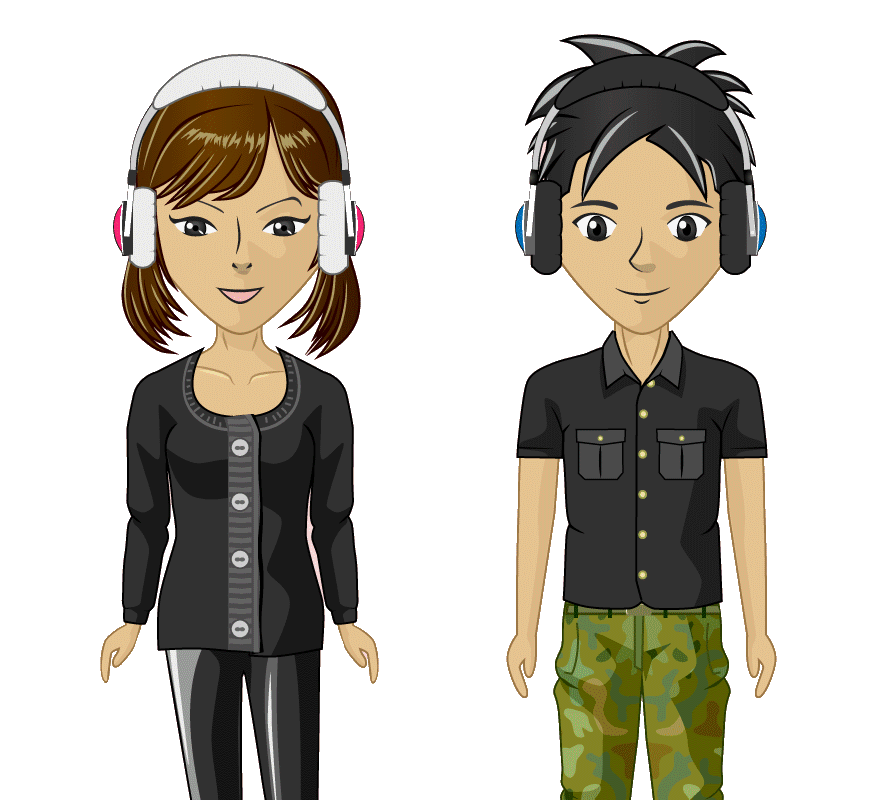 George And Kelly Spell Radio Dj's