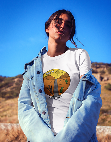 woman-wearing-a-t-shirt-mockup-at-the-de