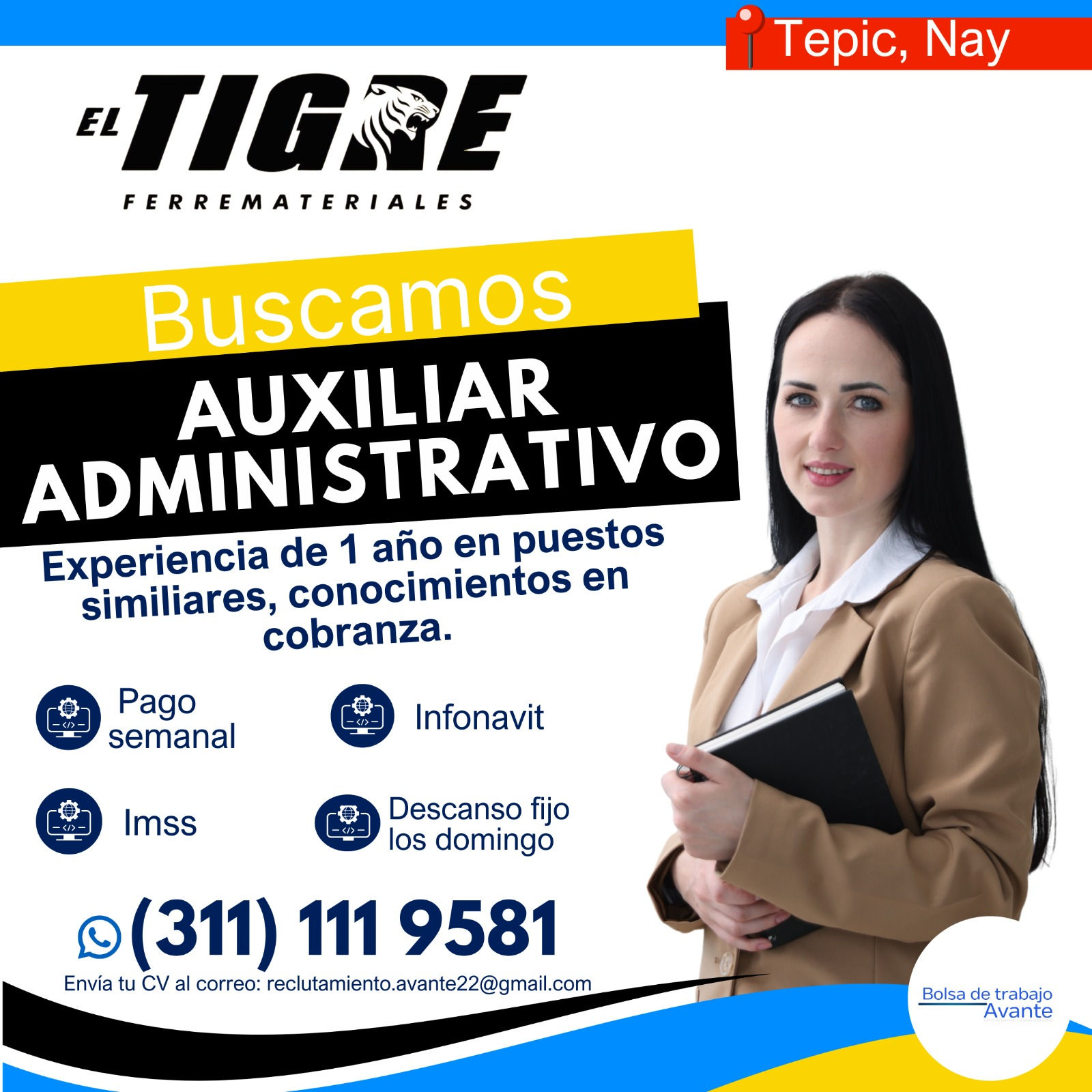 Auxiliar administrativo