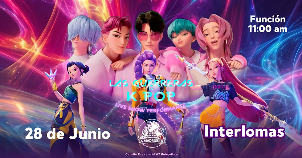 Las KPOP Demon Hunters en Interlomas