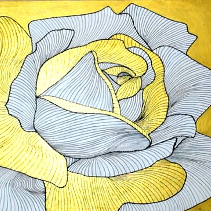 Abstract Gold Painting Registration
