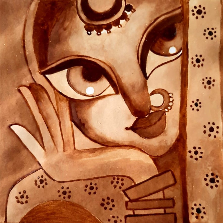 Coffee Painting Live