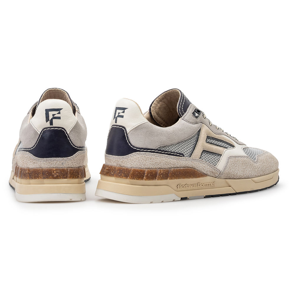 Thumbnail: Floris van Bommel sneaker De Runner 07.19 L.grey art. SFM-10153-32-01