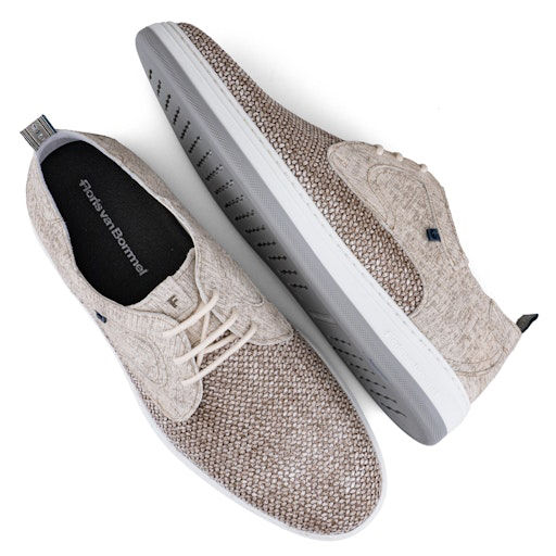 Thumbnail: Floris van Bommel veterschoen De Dijker 03.12 taupe art. SFM-30309-34-01