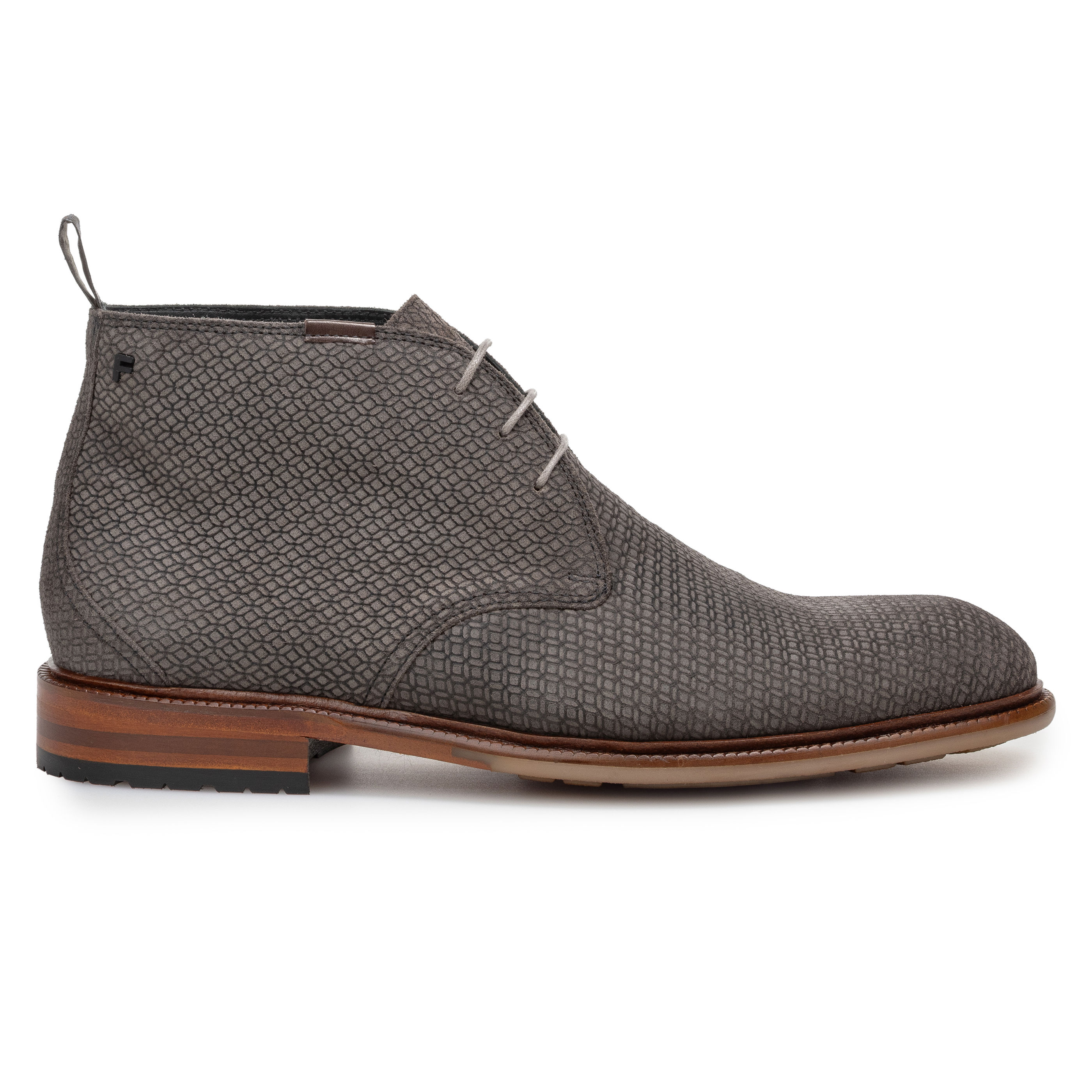 Floris van Bommel veterboot De Normer 01.21 d.grey art. SFM-50132-31-01