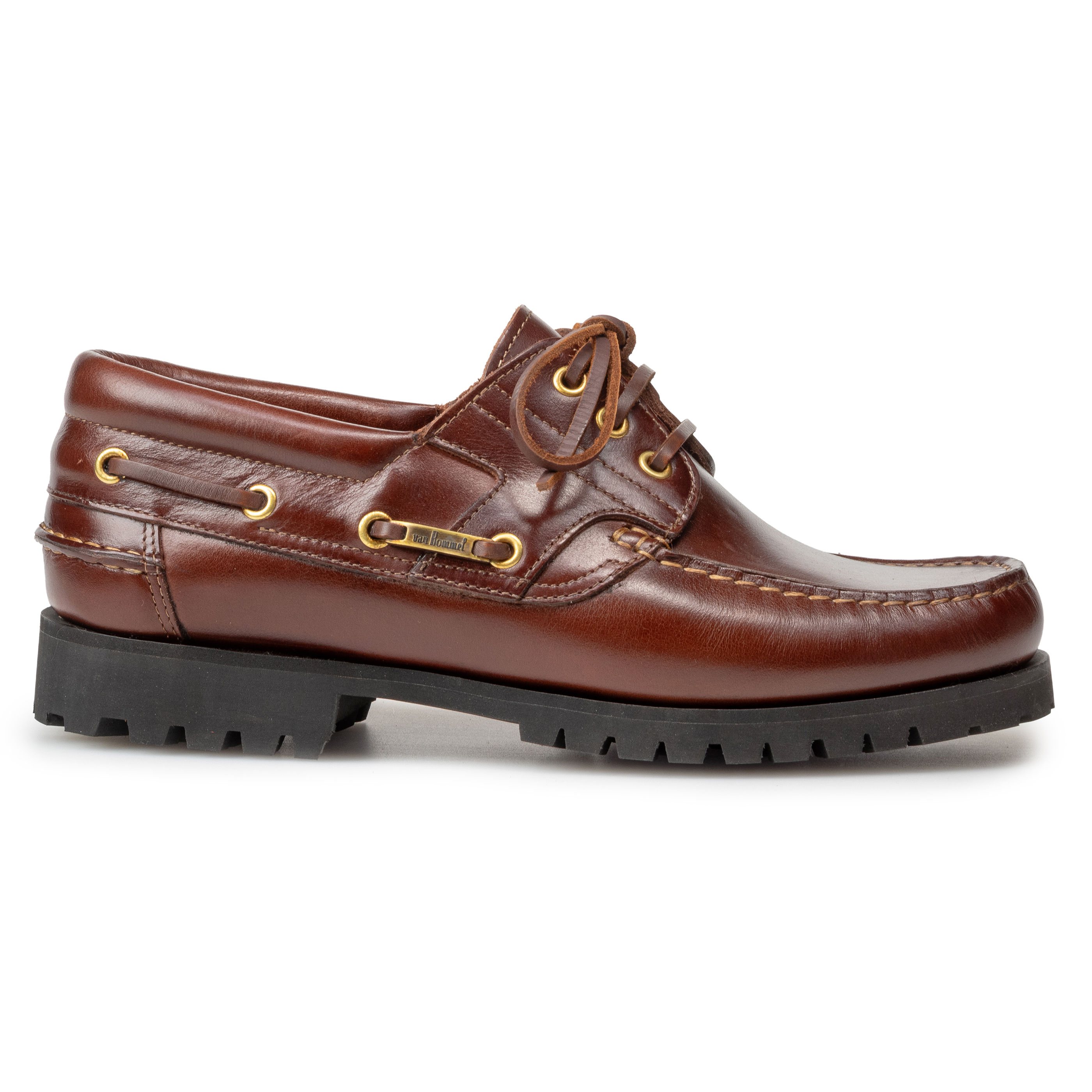 v. Bommel Classic Boat Shoe 02.09 redbrown art. SBM-30002-27-02