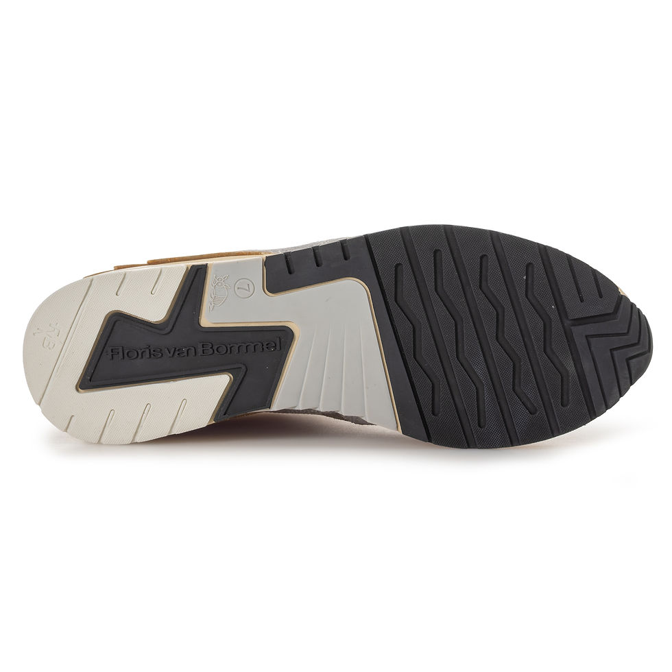 Thumbnail: Floris van Bommel sneaker De Runner 07.18 L.brown art. SFM-10153-22-01