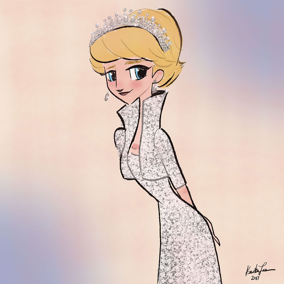 Princess Diana Elvis Dress 5x5