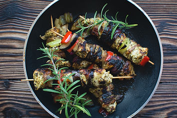 Brochettes de poulet