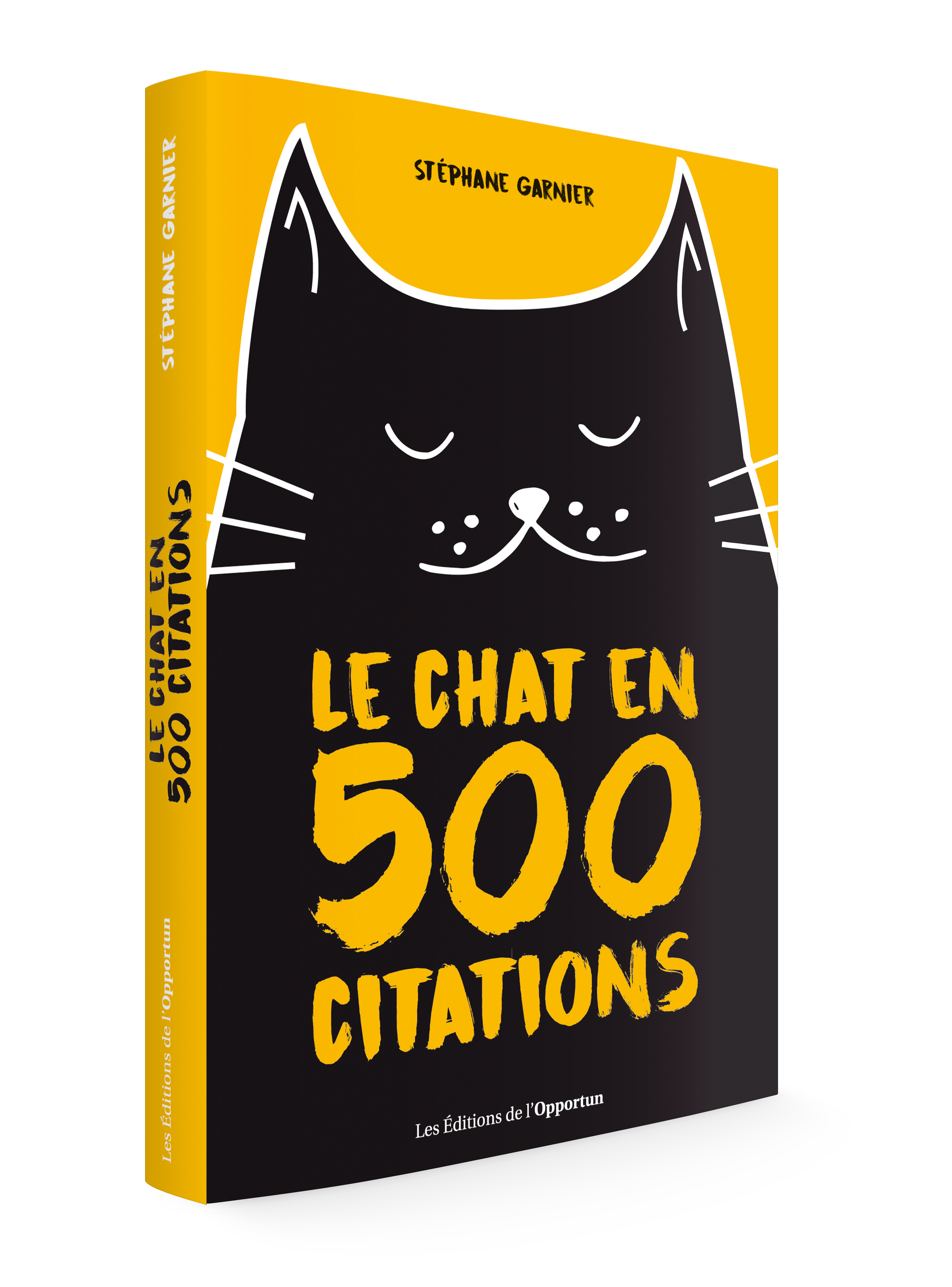 Le chat en 500 citations - Poche