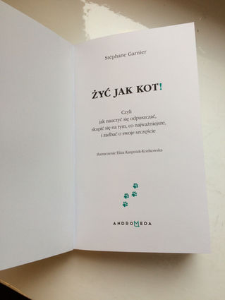 Succès pour la sortie de la version polonaise d'agir et penser comme un chat : ZYC JAK KOT !