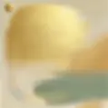 DALL·E 2024-09-19 23.57.07 - A simplified abstract background with a brushed gold metallic
