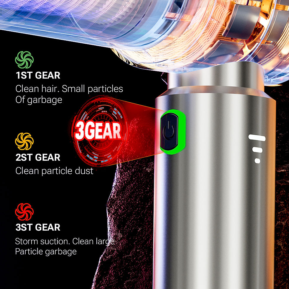 Thumbnail: SZUK C012MAX Car Vacuum Cleaner Strong Suction Cleaning Mini Machine Wireless Po