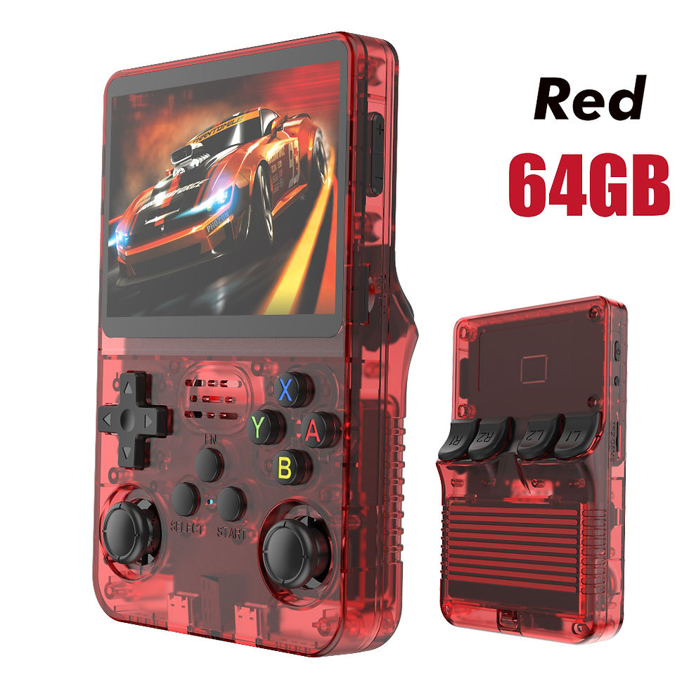 Thumbnail: 128G R36S Retro Handheld Video Game Console Linux System 3.5 Inch IPS Screen R35