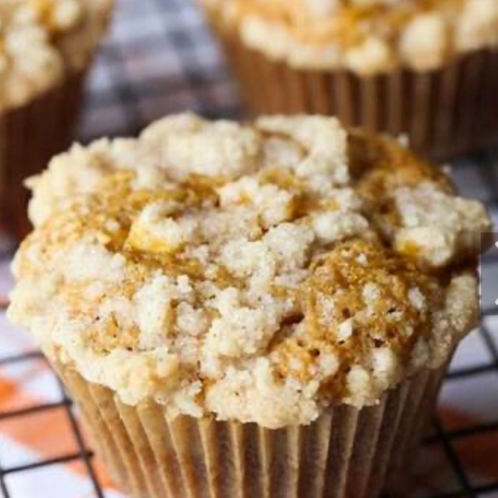 Gluten Free / Vegan Pumpkin Apple  Muffin