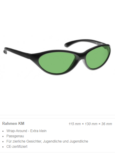 Thumbnail: Laserschutzbrille #LIA (750-760nm, OD 7+)
