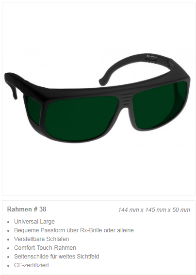 Miniaturbild: Laserschutzbrille #5PL (190-1200nm)