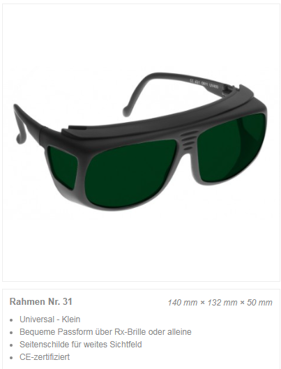 Thumbnail: Laserschutzbrille #5PL (190-1200nm)