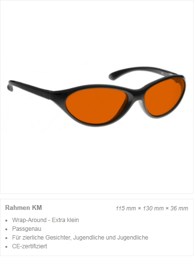 Miniaturbild: Laserschutzbrille #DI3 (800-815nm, OD 6+)