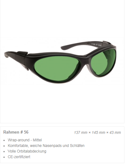 Thumbnail: Laserschutzbrille #LIA (750-760nm, OD 7+)