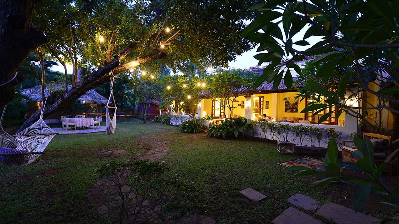 Turiya Villa Garden Area