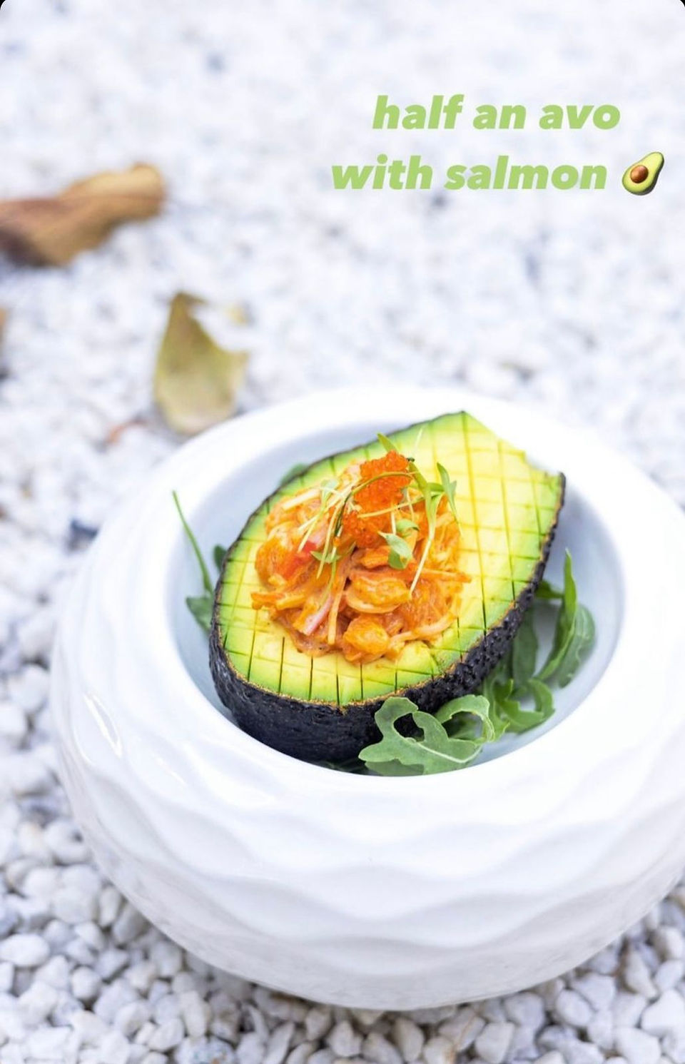 Half An Avo With Salmon At Dirty Jungle Delhi