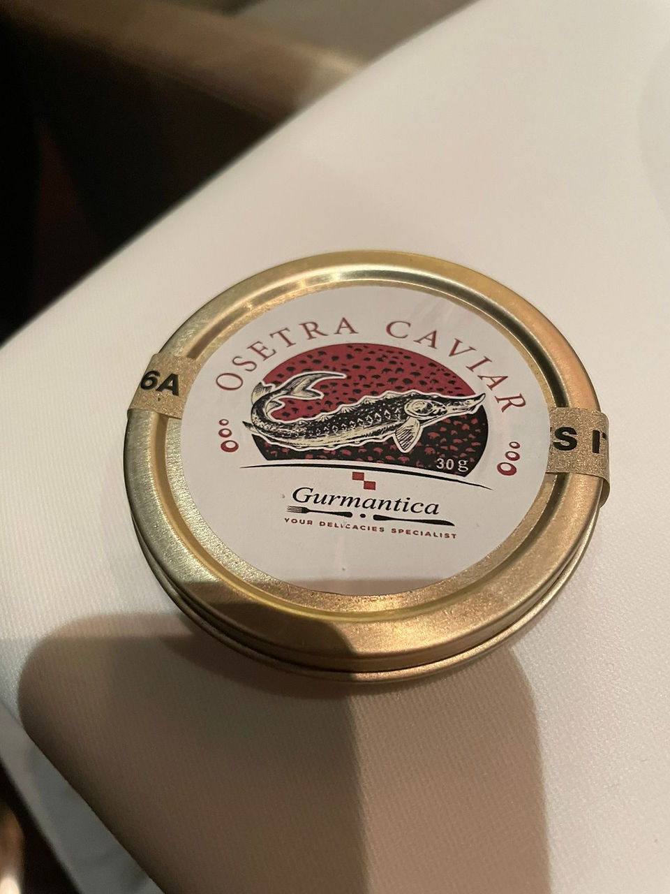 Le Caviar (30gms) ---16000 Home-made blinis, crème fraiche