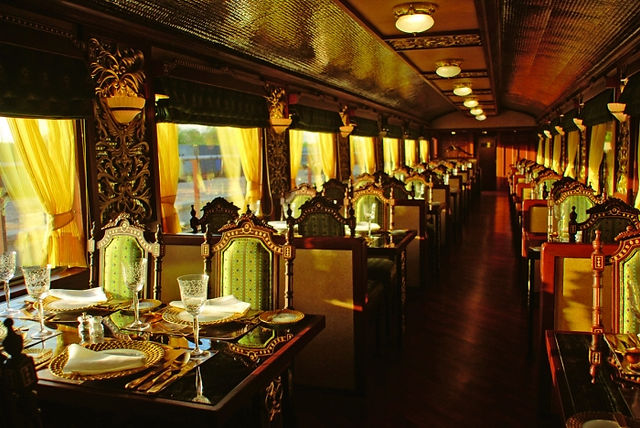 Maharajas Express Train - Restaurant