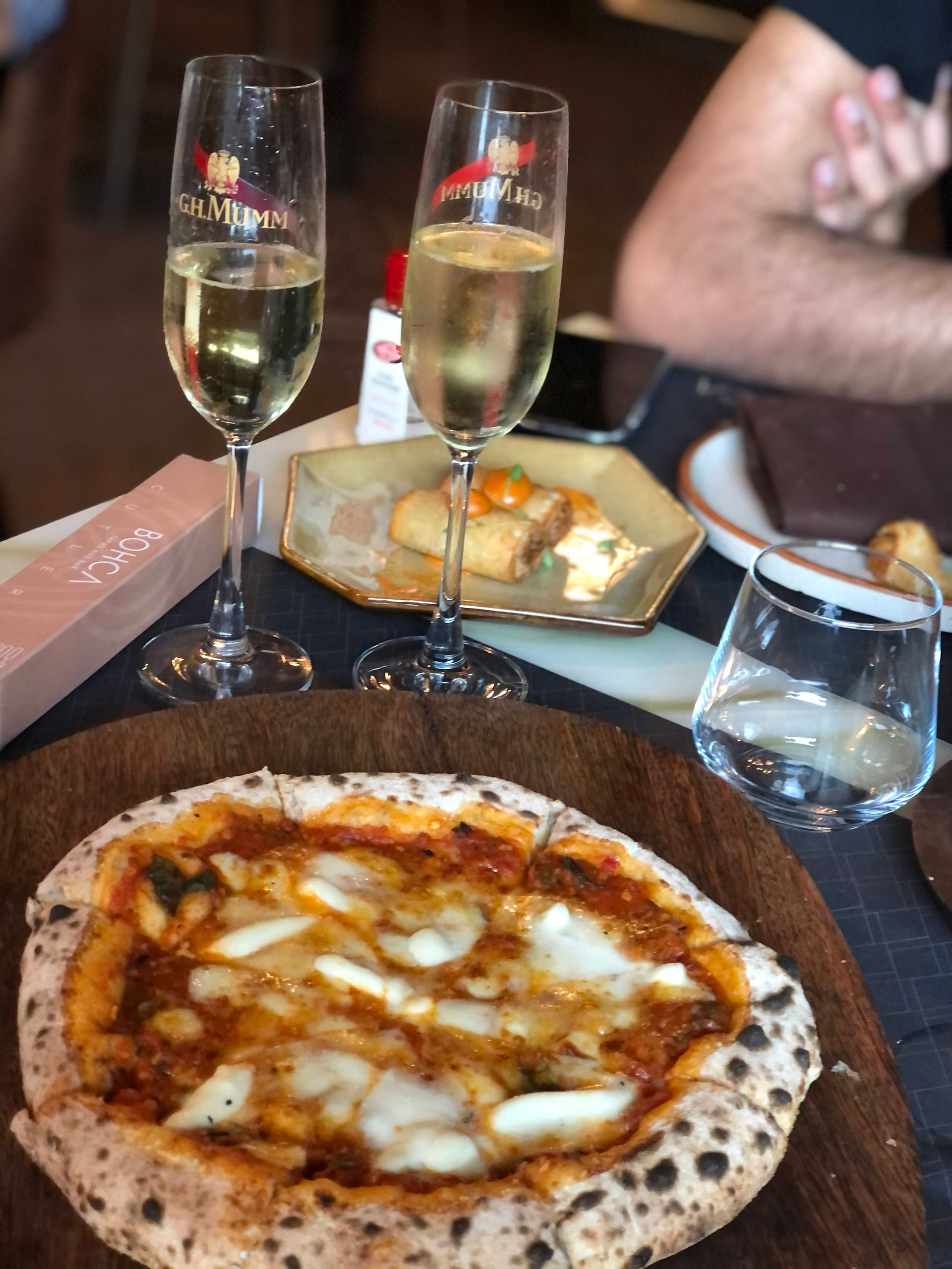 Cheese Pizza At Bohca Delhi