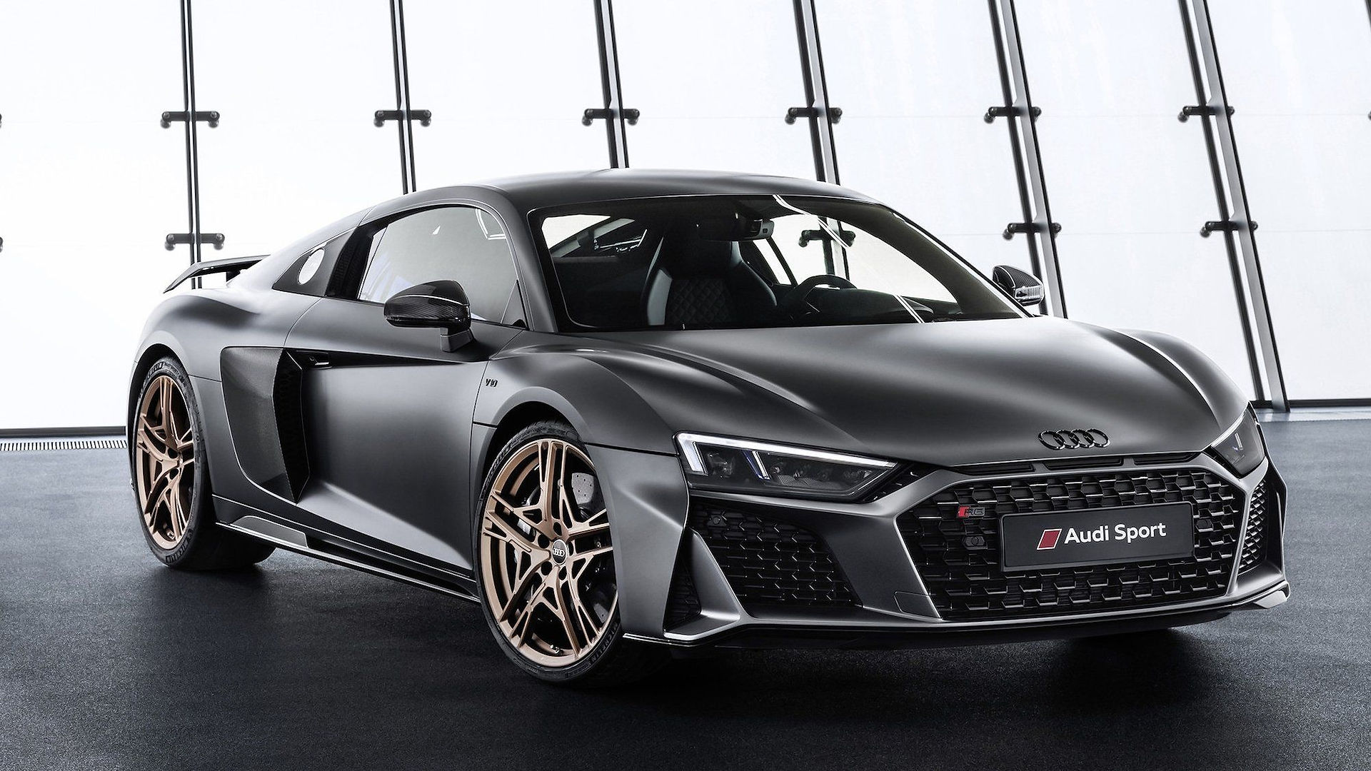 Audi R8 Black Matte