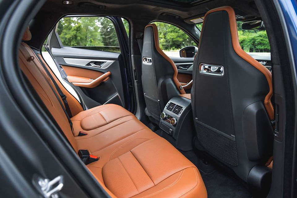 Jaguar F-Pace Backseats