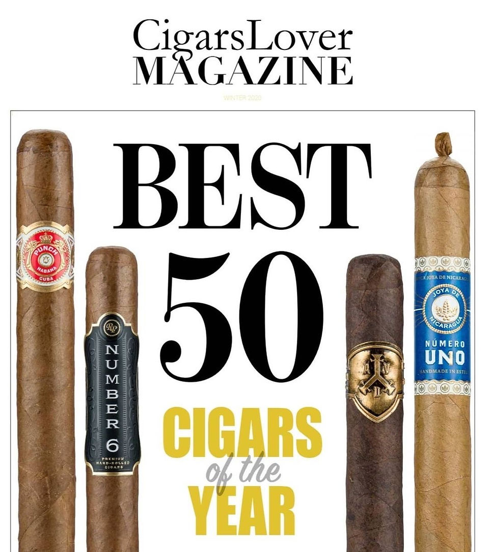 ADV Among The Best 50 Cigars 2020 By Cigars Lover Magazine