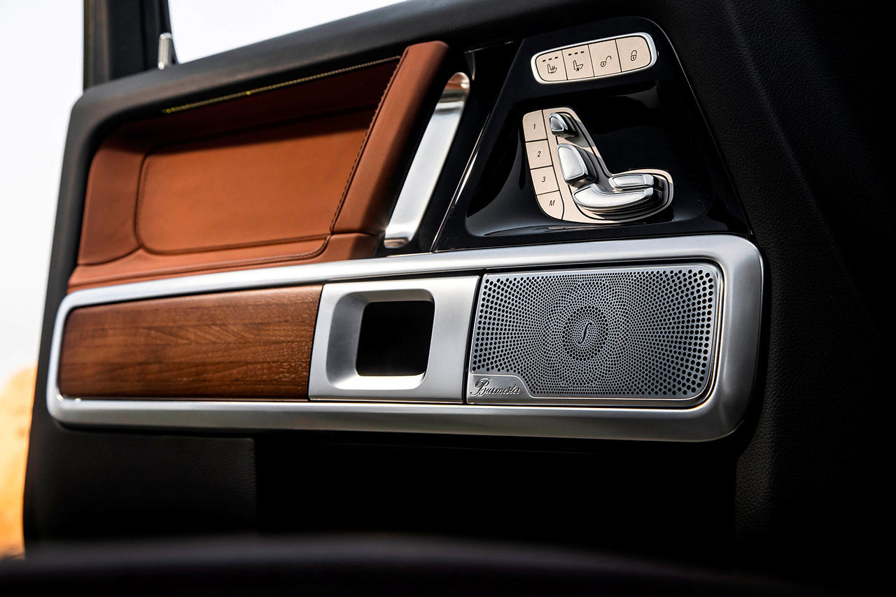 Mercedes G-Class Burmester Music System