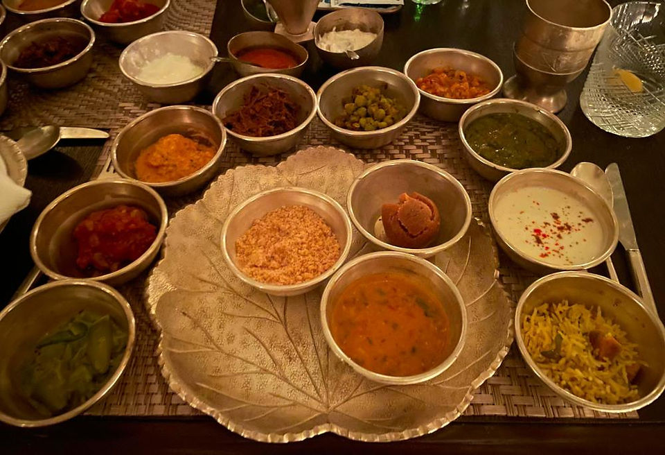 Amazing Mohan Mahal Thali